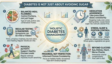 Holistic diabetes management tips for healthy blood sugar control